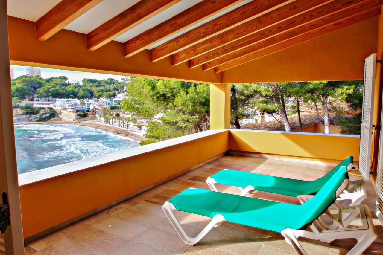 El Portet - Beachfront Holiday Home With Private Pool In 모라이라 외부 사진